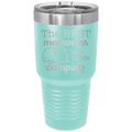 Camping 30 oz Tumbler | Teal