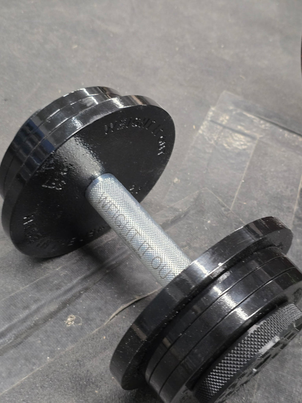 Standard 1" Cast Iron Machined Loadable Dumbbell Sets
