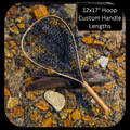 Blue Line Wide - Bamboo Fly Fishing Landing Net/Hand Net