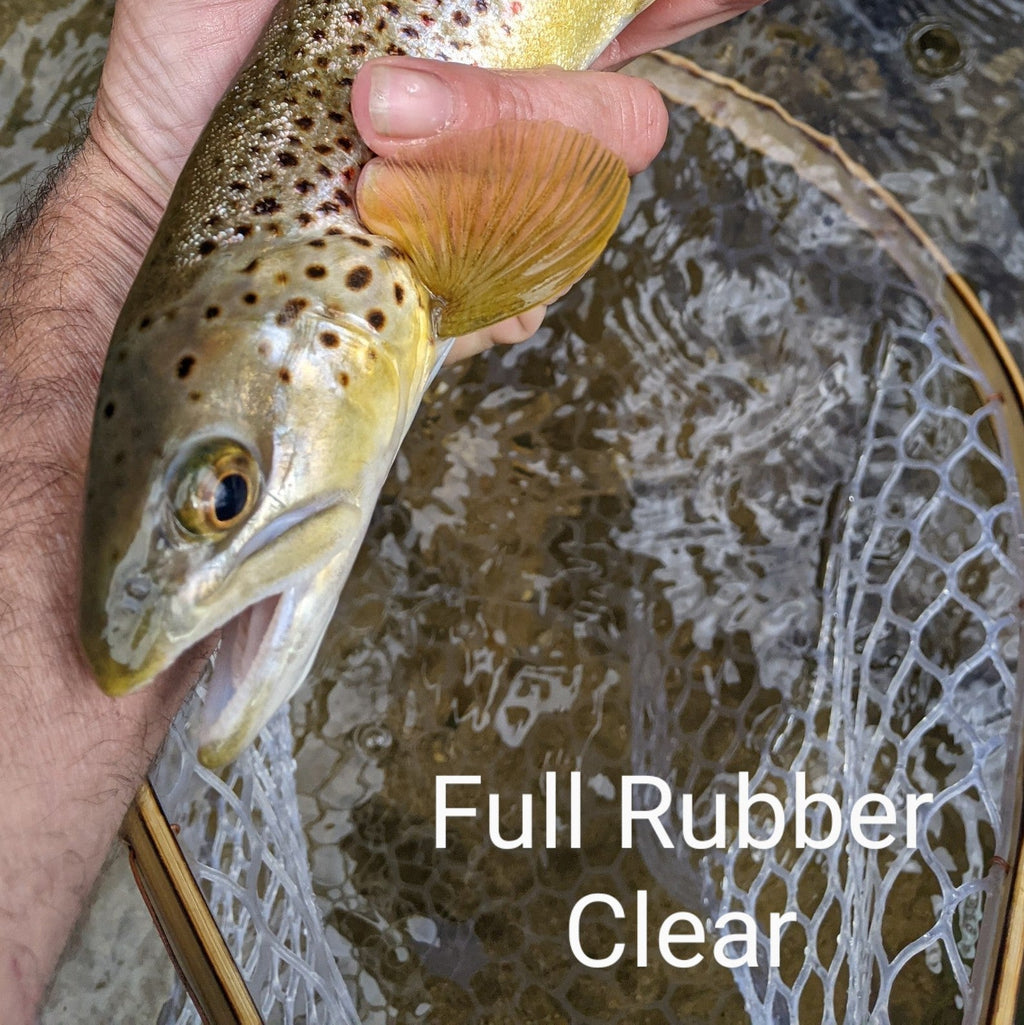Blue Line Wide - Bamboo Fly Fishing Landing Net/Hand Net