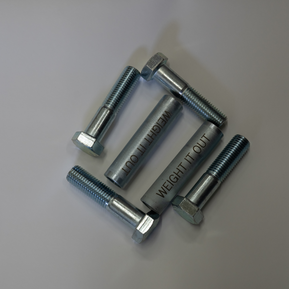 Standard 1" Cast Iron Machined Loadable Dumbbell Sets