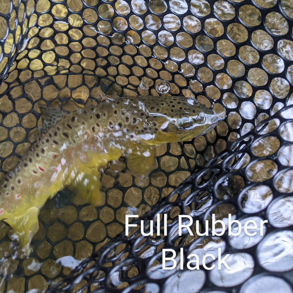 Blue Line Wide - Bamboo Fly Fishing Landing Net/Hand Net