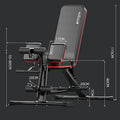 Multi-Function Weightlifting Bench – Adjustable Home Gym Fitness Bench