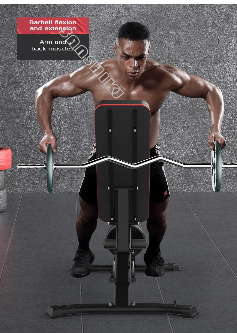 Multi-Function Weightlifting Bench – Adjustable Home Gym Fitness Bench