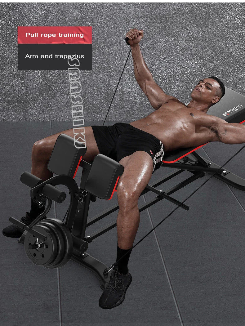 Multi-Function Weightlifting Bench – Adjustable Home Gym Fitness Bench