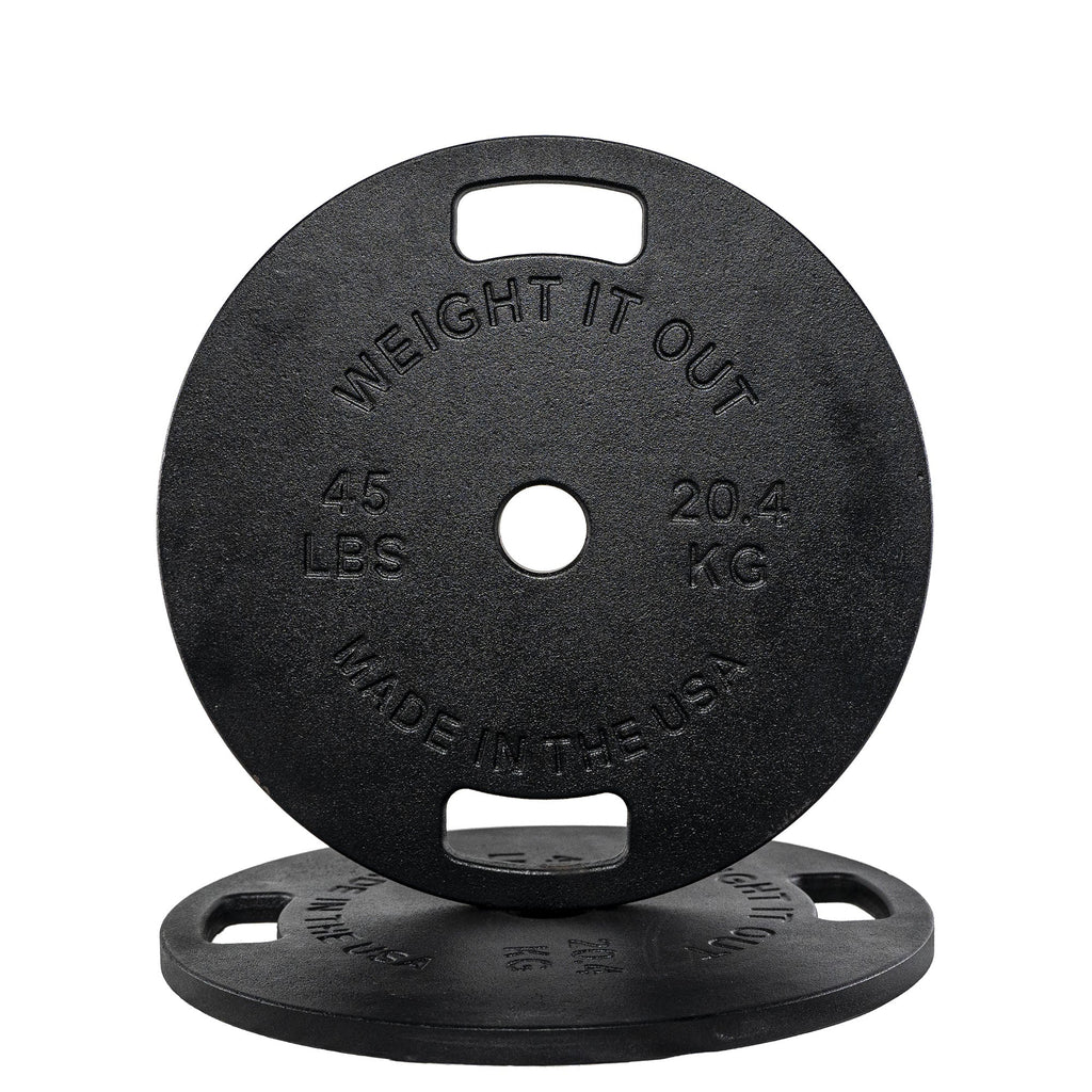 Cast Iron Machined Weight Plate Sets