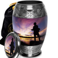 Gone Fishing Cremation Urns for Human Ashes - Large Adult Funeral Urn